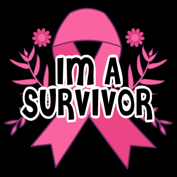 Im A Survivor Breast Cancer Awareness Ribbon Impact Tech Backpack