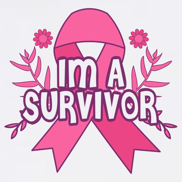 Im A Survivor Breast Cancer Awareness Ribbon Apron