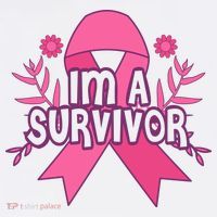 Im A Survivor Breast Cancer Awareness Ribbon Tall T-Shirt
