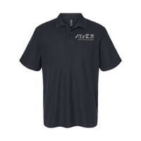 I Ate Some Pi Funny Pi Day & Math Lover Gift Softstyle Adult Sport Polo