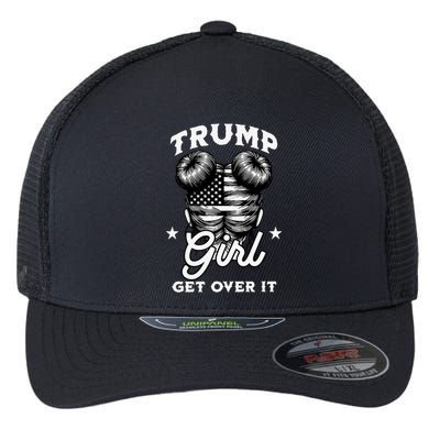 I Am Still A Trump And Time To Get Over It 2024 Meaningful Gift Flexfit Unipanel Trucker Cap