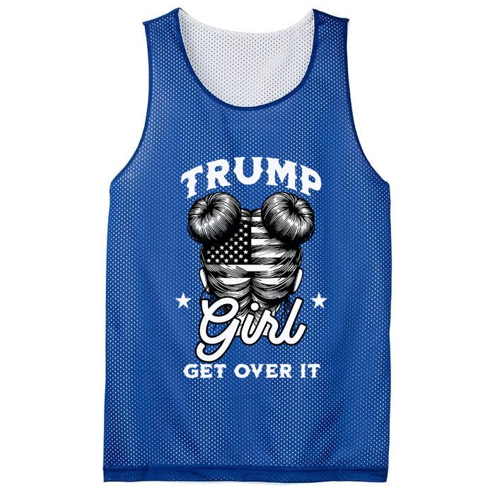 I Am Still A Trump And Time To Get Over It 2024 Meaningful Gift Mesh Reversible Basketball Jersey Tank