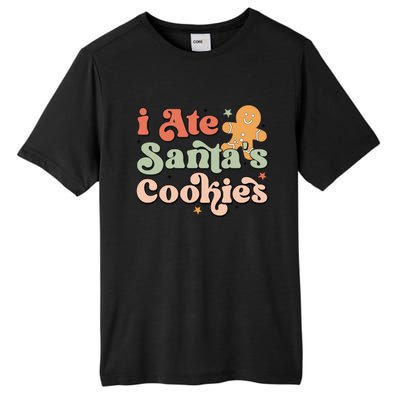 I Ate Santas Cookies Lovers Funny Christmas Gift Tall Fusion ChromaSoft Performance T-Shirt