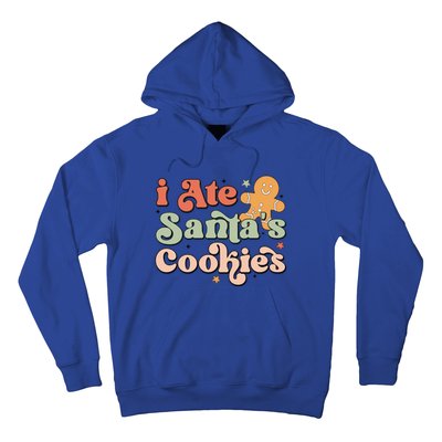 I Ate Santas Cookies Lovers Funny Christmas Gift Hoodie