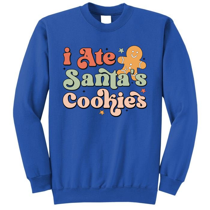 I Ate Santas Cookies Lovers Funny Christmas Gift Sweatshirt