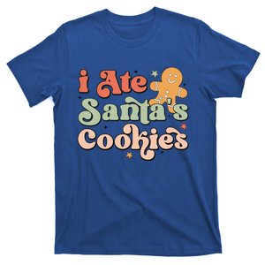 I Ate Santas Cookies Lovers Funny Christmas Gift T-Shirt