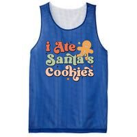 I Ate Santas Cookies Lovers Funny Christmas Gift Mesh Reversible Basketball Jersey Tank