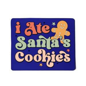 I Ate Santas Cookies Lovers Funny Christmas Gift Mousepad