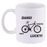 ItS A Sledgehammer Dang! Shocks Pegs Lucky! 11oz C Handle Ceramic Mug