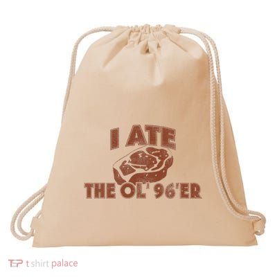 I Ate Steak The Ol 96Er Beef Meat Lover Drawstring Bag