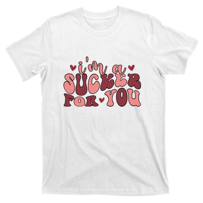 I'm A Sucker For You Retro Valentine's Day Gift T-Shirt