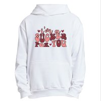 I'm A Sucker For You Retro Valentine's Day Gift Urban Pullover Hoodie