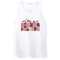 I'm A Sucker For You Retro Valentine's Day Gift PosiCharge Competitor Tank