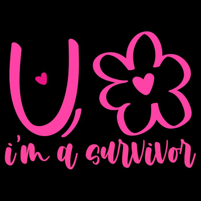 Im A Survivor Breast Cancer Awareness Month Impact Tech Backpack