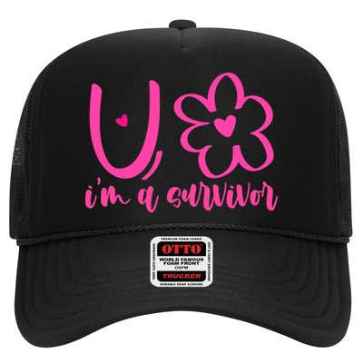 Im A Survivor Breast Cancer Awareness Month Trucker Hat