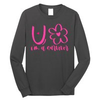 Im A Survivor Breast Cancer Awareness Month Long Sleeve Shirt