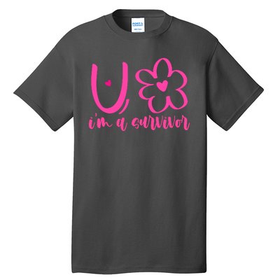 Im A Survivor Breast Cancer Awareness Month Tall T-Shirt