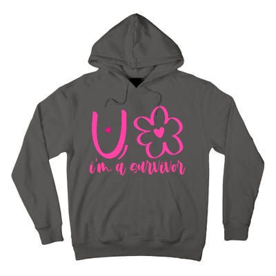 Im A Survivor Breast Cancer Awareness Month Tall Hoodie