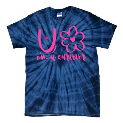 Im A Survivor Breast Cancer Awareness Month Tie-Dye T-Shirt