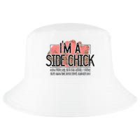 I'm A Side Chick Leopard Funny Turkey Day Fall Thanksgiving Cool Comfort Performance Bucket Hat