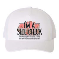 I'm A Side Chick Leopard Funny Turkey Day Fall Thanksgiving Yupoong Adult 5-Panel Trucker Hat