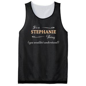 ItS A Stephanie Thing You WouldnT Understand Mesh Reversible Basketball Jersey Tank