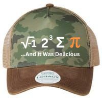 I Ate Some Pie And It Was Delicious Funny Joke Geek Pi Day Legacy Tie Dye Trucker Hat