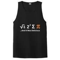 I Ate Some Pie And It Was Delicious Funny Joke Geek Pi Day PosiCharge Competitor Tank