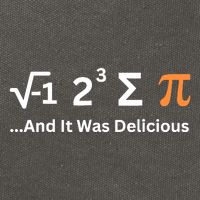 I Ate Some Pie And It Was Delicious Funny Joke Geek Pi Day Cotton Canvas Backpack