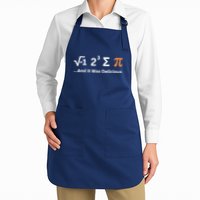 I Ate Some Pie And It Was Delicious Funny Joke Geek Pi Day Apron