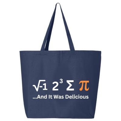 I Ate Some Pie And It Was Delicious Funny Joke Geek Pi Day 25L Jumbo Tote