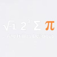 I Ate Some Pie And It Was Delicious Funny Joke Geek Pi Day Garment-Dyed Sweatshirt