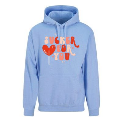 I'm A Sucker For You Candy Heart Love Happy Valentines Day Gift Unisex Surf Hoodie