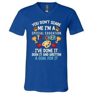 I'm A Special Education Teacher Special Education Teachers Meaningful Gift V-Neck T-Shirt