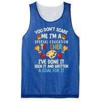 I'm A Special Education Teacher Special Education Teachers Meaningful Gift Mesh Reversible Basketball Jersey Tank