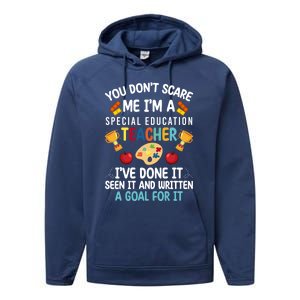 I'm A Special Education Teacher Special Education Teachers Meaningful Gift Performance Fleece Hoodie