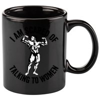 I Am Scared Of Talking To Women 11oz C Handle Ceramic Mug
