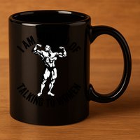 I Am Scared Of Talking To Women 11oz C Handle Ceramic Mug