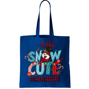 I Am Snow Cute Christmas Snow Funny Educator Meaningful Gift Tote Bag