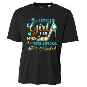 I'm A September Birthday I Am Who I Am Gifts Cooling Performance Crew T-Shirt