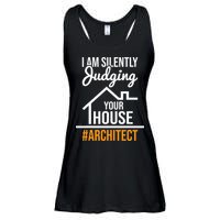 I Am Silently Judging Your House Architect Architecture Ladies Essential Flowy Tank