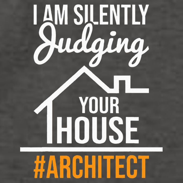 I Am Silently Judging Your House Architect Architecture Vector Backpack