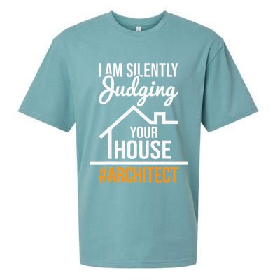 I Am Silently Judging Your House Architect Architecture Sueded Cloud Jersey T-Shirt