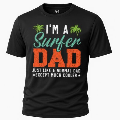 Im A Surfer Dad Surfboard Surfing Water Sport Fathers Day Meaningful Gift Performance Shirt