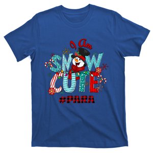 I Am Snow Cute Christmas Snow Funny Para Gift T-Shirt