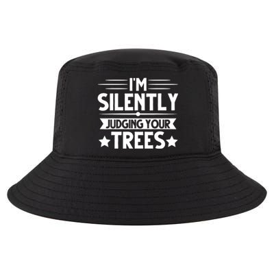 I am silently judging your trees arborist Tree Climbing Cool Comfort Performance Bucket Hat