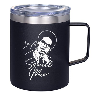 Im A Sowell Man Thomas African American Economist 12oz Stainless Steel Coffee Mug
