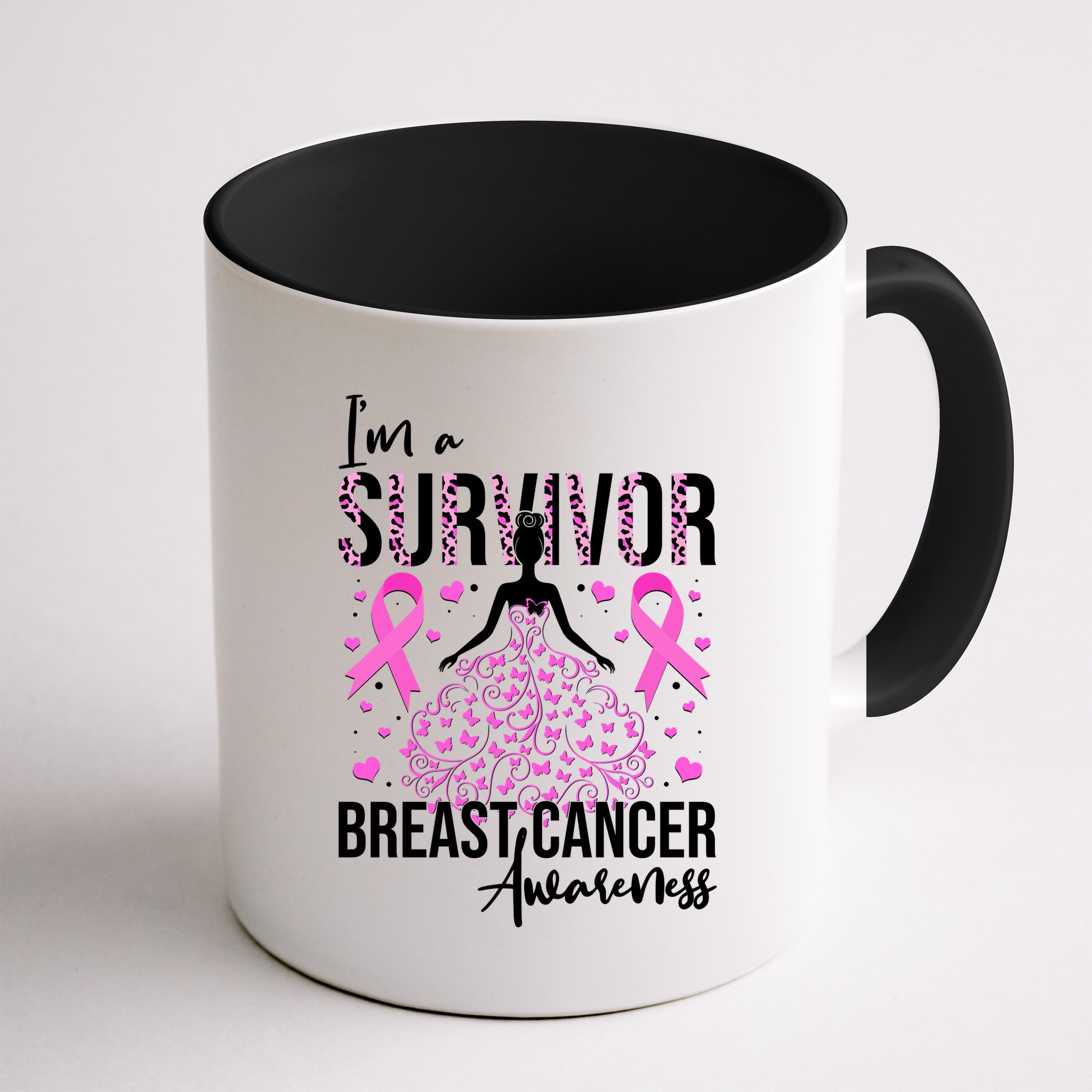 I'm A Survivor Breast Cancer Awareness Mug