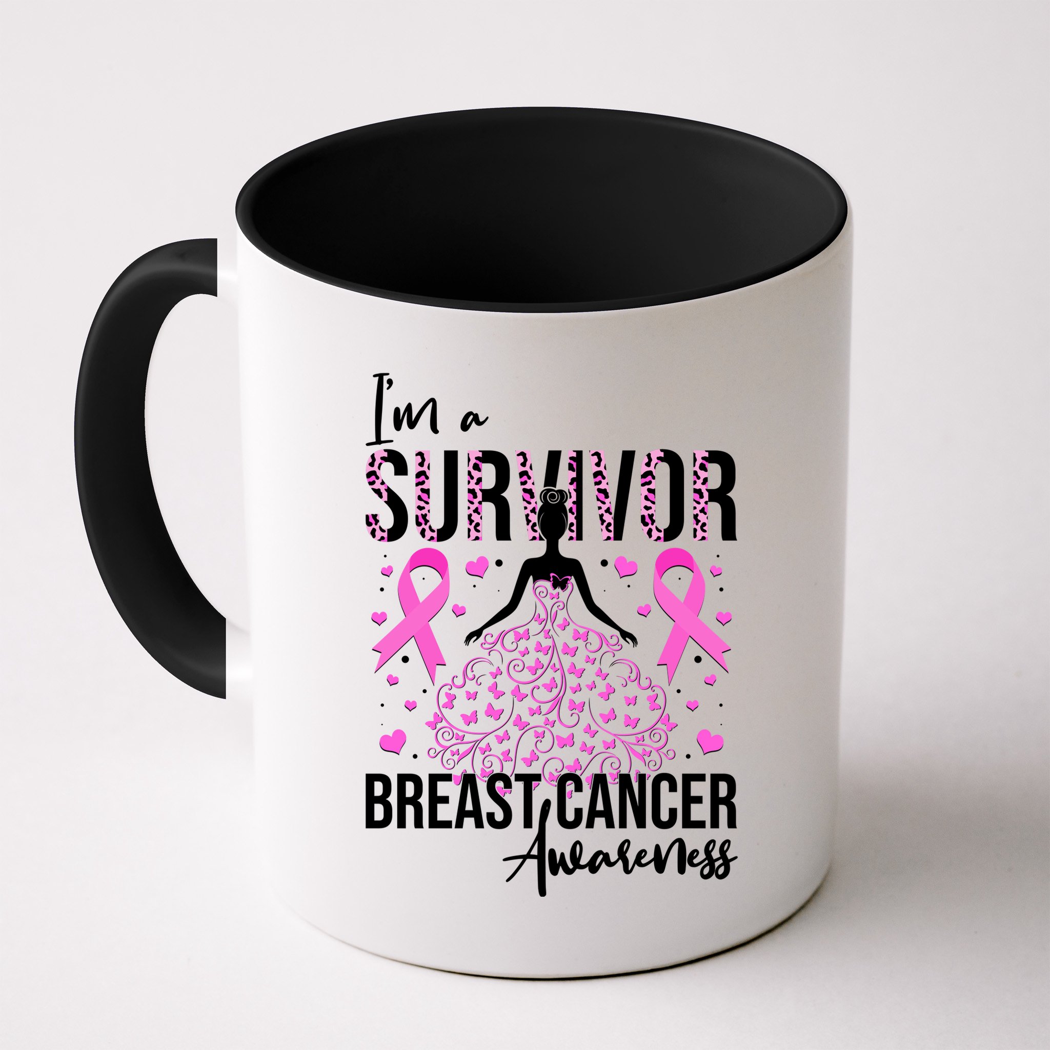 I'm A Survivor Breast Cancer Awareness Mug