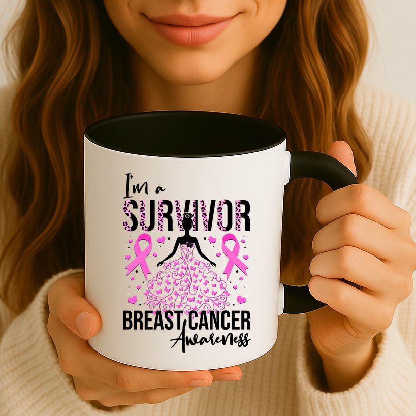 I'm A Survivor Breast Cancer Awareness Mug